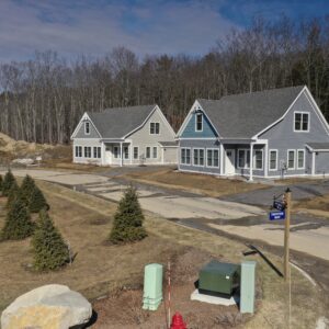 Two new cottages ready for occupancy.