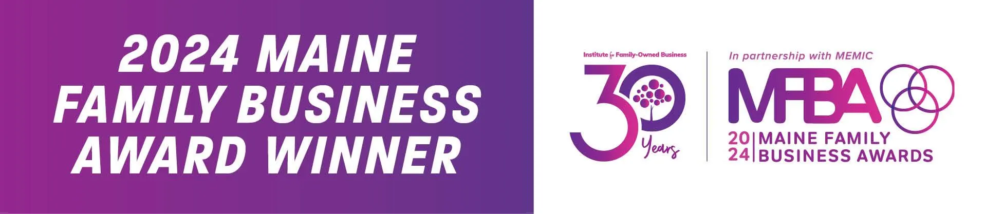 2024 Maine Family Business Award Winner